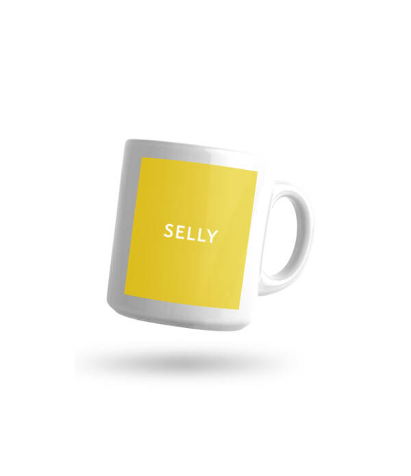 Yellow Branded Cup